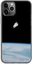 Case Company® - iPhone 11 Pro hoesje - Alone in Space - Soft Cover Telefoonhoesje - Bescherming aan alle Kanten en Schermrand