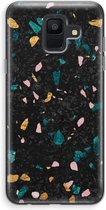 Case Company® - Samsung Galaxy A6 (2018) hoesje - Terrazzo N°10 - Soft Cover Telefoonhoesje - Bescherming aan alle Kanten en Schermrand
