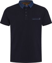 Gabbiano Poloshirt Shirt In Stretch Pique Kwaliteit 232527 Navy 301 Mannen Maat - XXL