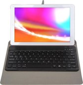 LuxeBass Hoesje geschikt voor Lenovo met Draadloze Toetsenbord en Hoes 7 Inch Tablet Lenovo Pu Leder Bluetooth Keyboard - donkerblauw