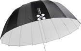 130 cm Zwart/Wit Diep Parabolische Flitsparaplu / Flash Umbrella - DeepSpace130