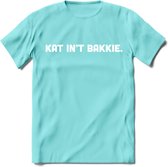 Kat Int Bakkie - Katten T-Shirt Kleding Cadeau | Dames - Heren - Unisex | Kat / Dieren shirt | Grappig Verjaardag kado | Tshirt Met Print | - Licht Blauw - M