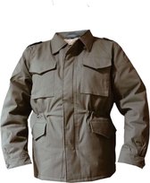Werkkleding-Grote maten-Motorjas-winterjas-Werkjas-Jas voor heren-Waterdicht-heavy duty - olijf groen, XXL