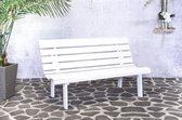 SenS Garden Furniture - Bella Tuinbank White - 150cm - Wit