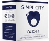 AUBIN vibrating cockring - Blue - Cock Rings