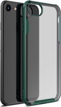 Apple iPhone SE (2022) Hoesje - Mobigear - Shockproof Serie - Hard Kunststof Backcover - Groen - Hoesje Geschikt Voor Apple iPhone SE (2022)
