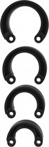 Mancage Extra Large Ring Set - Black - Accessories black