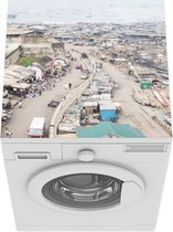 Wasmachine beschermer mat - Ghana - Afrika - Zee - Breedte 60 cm x hoogte 60 cm