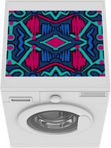 Wasmachine beschermer mat - Borduren - Abstract - Patronen - Breedte 55 cm x hoogte 45 cm