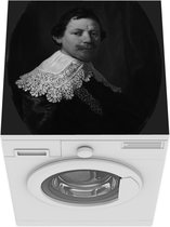 Wasmachine beschermer mat -  Philips Lucasz - Rembrandt van Rijn - Breedte 60 cm x hoogte 60 cm