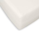Briljant Home - Percal Katoen Hoeslaken voor Topdekmatras - Off White - Lits-jumeaux - 180x220