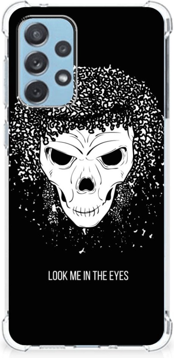 Extreme Case Samsung Galaxy A73 Skull Hair