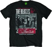 The Beatles Heren Tshirt -S- Star Club, Hamburg Zwart