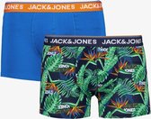 Jack & Jones heren boxershorts 2-pack - Blauw - Maat S