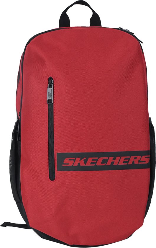 Skechers Stunt Backpack SKCH7680-RED, Unisexe, Zwart, Sac à dos, taille : Taille unique