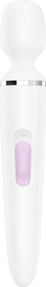 Satisfyer Partner Wand-er Woman white/chrome 34cm, 1-pak (1 x 300 g)