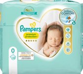 8x Pampers Premium Protection Luiers Maat 0 (<3kg) 22 stuks