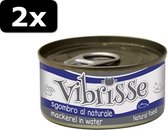 2x VIBRISSE CAT MACKEREL 24X70GR