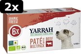 2x YARRAH DOG ALU PATE B/CH MP 6X150GR