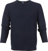 OLYMP - Trui Knitwear Donkerblauw - S - Modern-fit