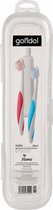 tandenborstelbakje 25 x 7,5 cm transparant