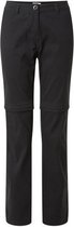 outdoorbroek verwisselbaar polyamide zwart mt 36/M