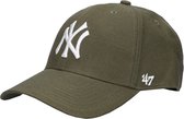 47 Brand New York Yankees MVP Cap B-MVPSP17WBP-SW, Unisex, Groen, Pet, maat: One size