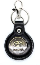 Sleutelhanger Toyota | Kunstleer, Metaal | Karabijnsluiting | Keychain Toyota Imitation Leather
