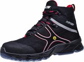 HKS K5 CA S3 werkschoenen - veiligheidsschoenen - safety shoes - heren - breed model - hoog model - lichtgewicht - Vegan - zwart - maat 47