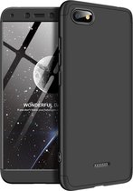 Mobigear Hoesje geschikt voor Xiaomi Redmi 6A Telefoonhoesje Hardcase | Mobigear TriGuard Backcover | Redmi 6A Case | Back Cover - Zwart