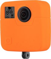 Mobigear - Hoesje geschikt voor GoPro Fusion Hoesje Flexibel Siliconen | Mobigear Classic - Oranje