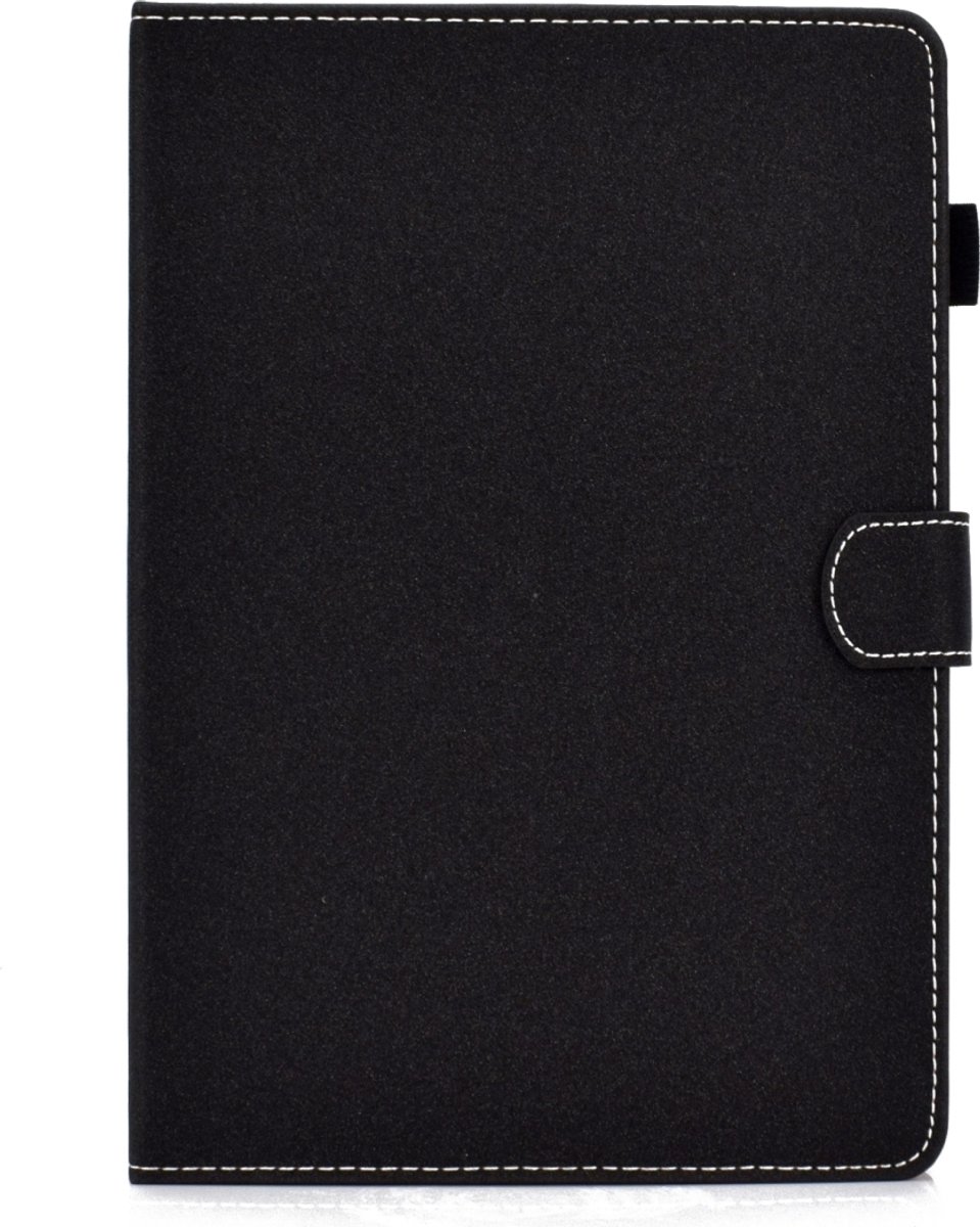 Mobigear Tablethoes geschikt voor Samsung Galaxy Tab S6 Lite Hoes | Mobigear Folio Bookcase + Stylus Houder - Zwart