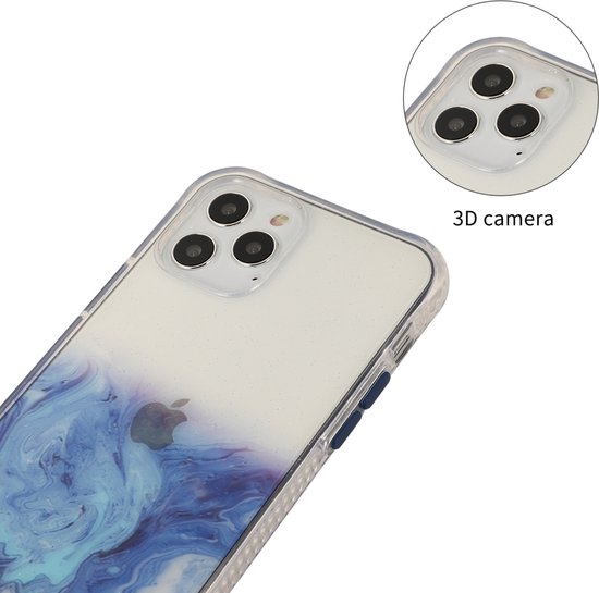 Mobigear Hardcase Marble Violet Apple iPhone 12 Pro Max