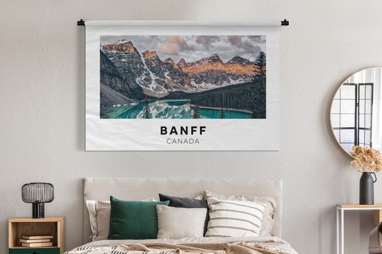 Tapisserie - Tapisserie - Canada - Montagnes - Water - 180x120 cm - Tapisserie