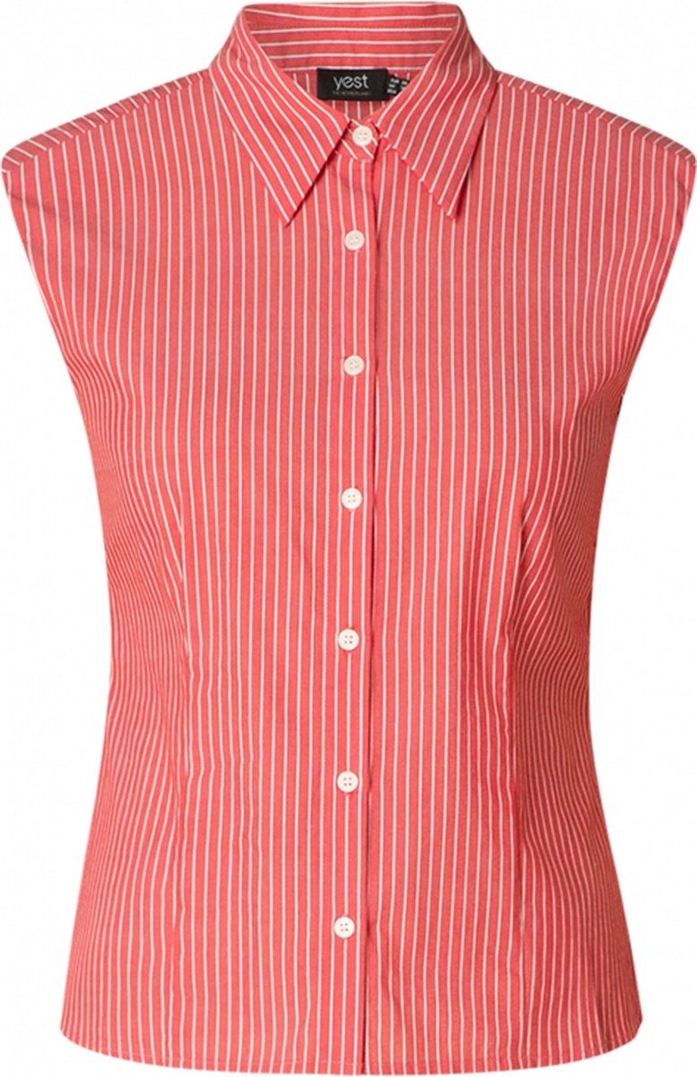 YESTA Jikke Tops - Red/White - maat 2(50)