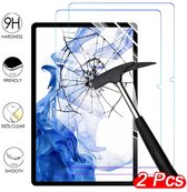 Tempered Glass Screen Protector Geschikt Voor Samsung Galaxy Tab S8 11.0 Inch - Ultradun Gehard Glas Screenprotector - Optimale Display Bescherming - Beschermglas Glasplaatje - Cas