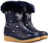 *gevoerd* Joules Chilton regenlaarsjes Navy met pegasus-33