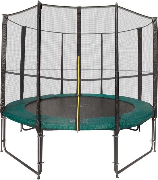 Magic Jump - Trampoline met veiligheidsnet - ø 305 cm - Groen | bol.com