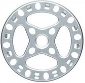 gas-verloopring 12 cm RVS zilver