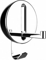 ophanghaak Delta 8 x 11 cm ABS/RVS zwart