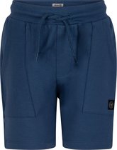 Daily7 jongens korte joggingbroek met zakken Indigo Blue