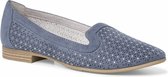 Jana Dames Instappers 8-8-24265-28 802 blauw H-breedte Maat: 41 EU