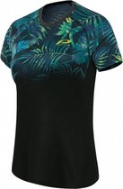 fietsshirt P-Greenthumb dames polyester antraciet maat 44