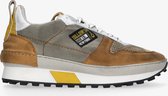 Yellow cab | Cup runner men 1-d grey/yellow multi runner - white/grey sole | Maat: 42