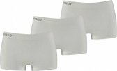 hipster Seamless dames katoen wit 3 stuks maat L