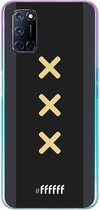 6F hoesje - geschikt voor OPPO A72 -  Transparant TPU Case - Ajax Europees Uitshirt 2020-2021 #ffffff