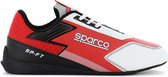 SPARCO Fashion SP-FT - Heren Motorsport Sneakers Sport Casual Schoenen Rood - Maat EU 46