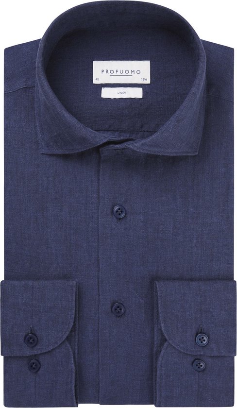 Profuomo Chemise Business manches longues Blauw PPTH100064/