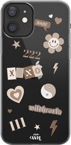 iPhone 11 Case - iPhone 11 - Wildhearts Icons Nude - xoxo Wildhearts Transparant Case