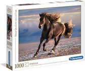 Clementoni Puzzel High Quality 1000 stukjes   Free Horse